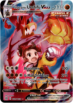 Single Strike Urshifu VMAX - TG19/TG30 - Brilliant Stars - Holo - Card Cavern