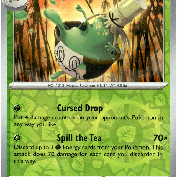 Sinistcha - 022/167 - Twilight Masquerade - Reverse Holo – Card