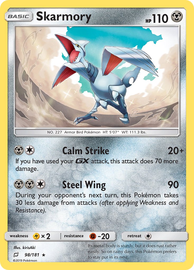Skarmory - 98/181 - Team Up - Card Cavern
