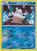 Snover - 25/101 - Plasma Blast - Reverse Holo - Card Cavern
