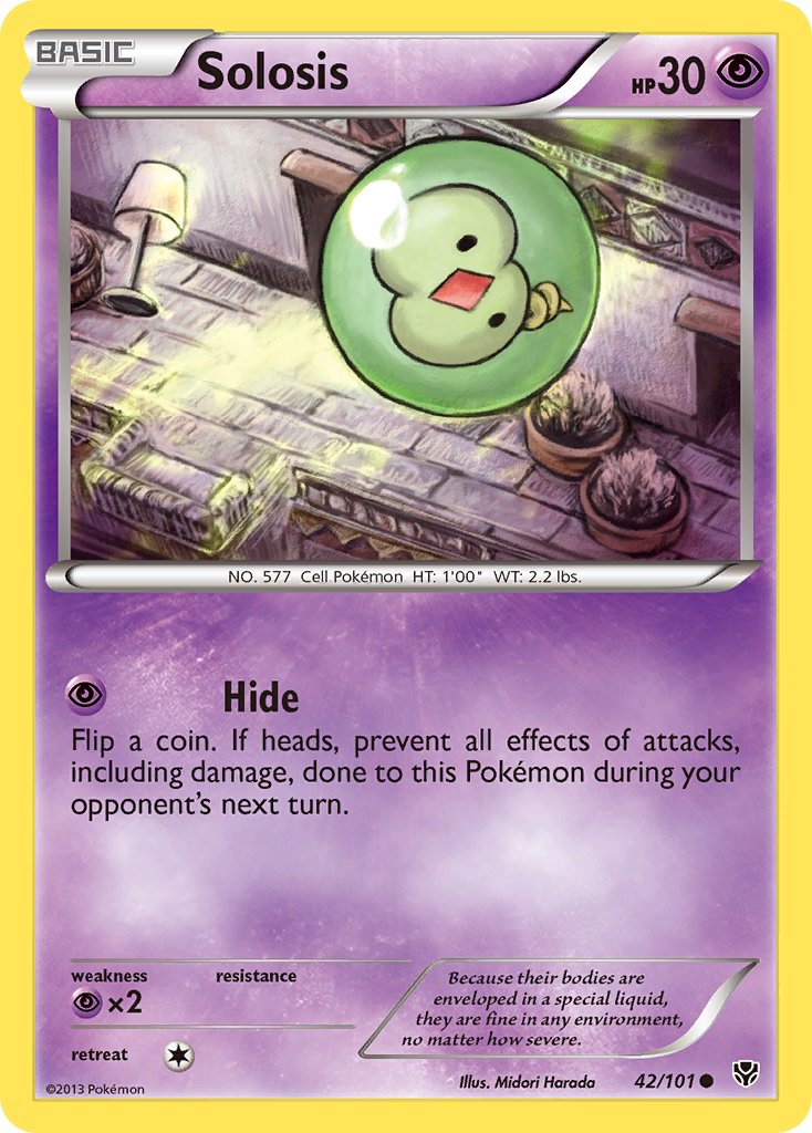 Solosis - 42/101 - Plasma Blast - Card Cavern