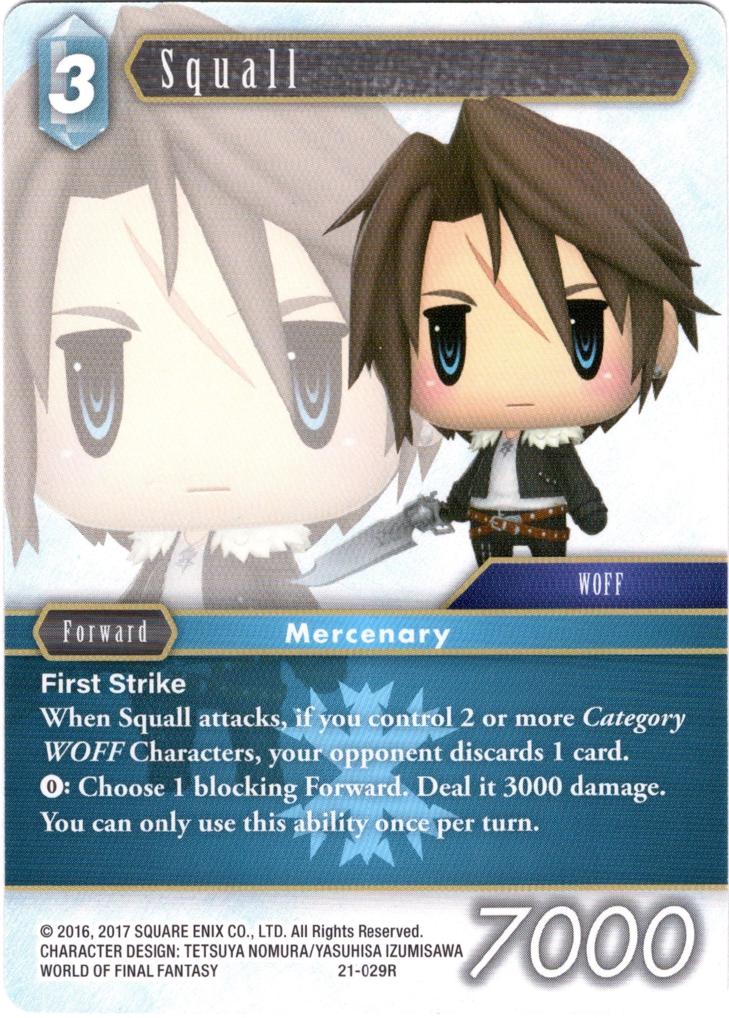 Squall - 21-029R - Beyond Destiny - Card Cavern