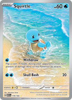 Squirtle - 170/165 - Scarlet & Violet 151 - Card Cavern