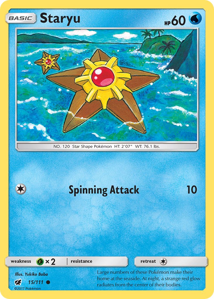 Staryu - 15/111 - Crimson Invasion - Card Cavern
