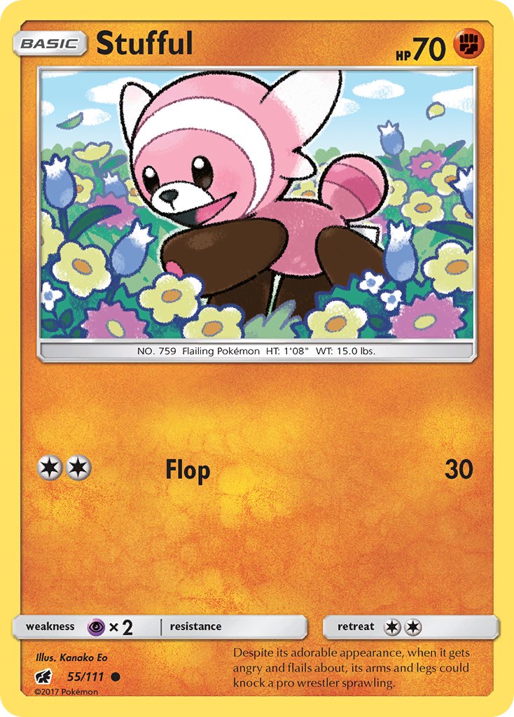 Stufful - 55/111 - Crimson Invasion - Card Cavern