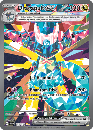 Dragapult ex - 165/131 - Prismatic Evolutions - Holo - Card Cavern