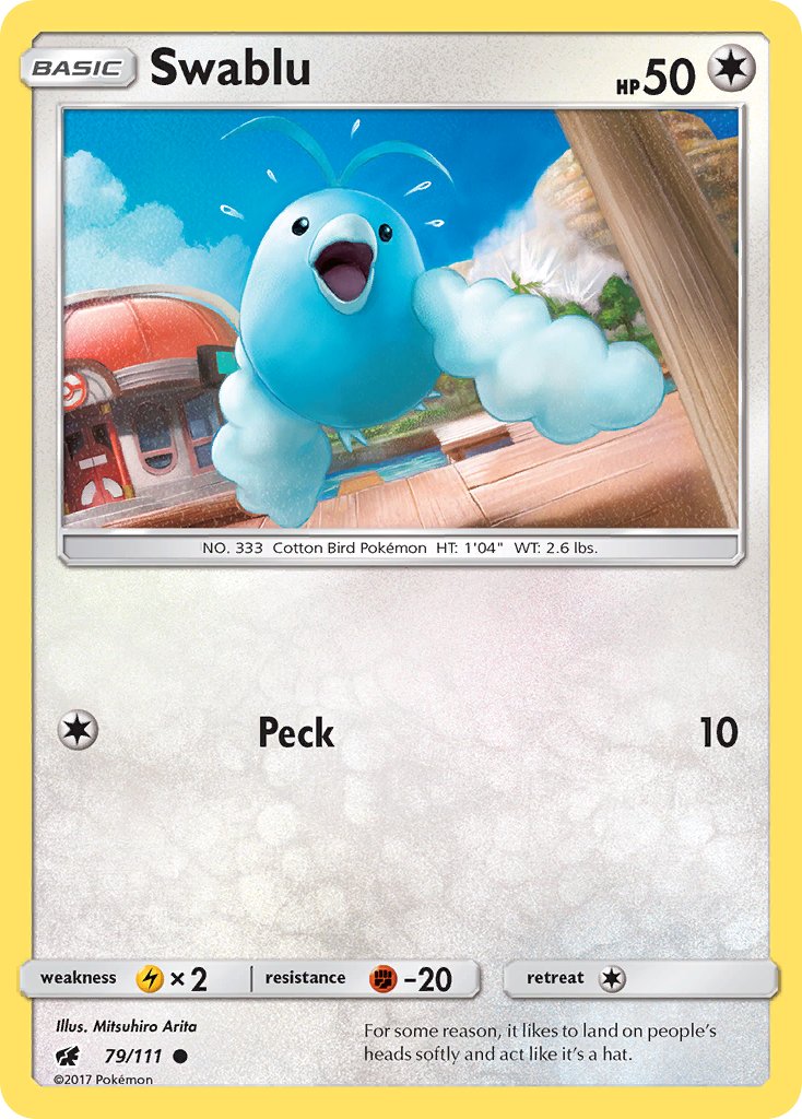 Swablu - 79/111 - Crimson Invasion - Card Cavern