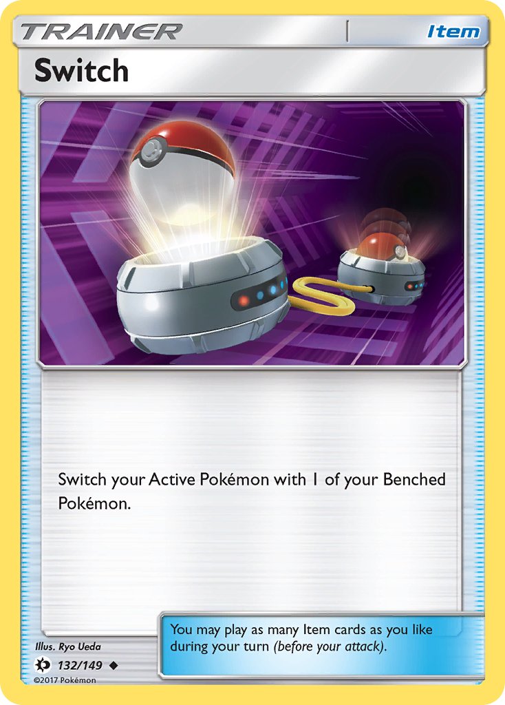 Switch - 132/149 - Sun & Moon - Card Cavern