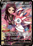 Sylveon V - TG14/TG30 - Brilliant Stars - Holo - Card Cavern