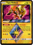 Tapu Koko Prism Star - 51/181 - Team Up - Holo - Card Cavern