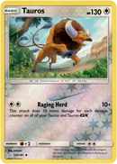 Tauros - 129/181 - Team Up - Reverse Holo - Card Cavern