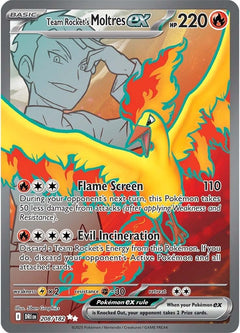 Team Rocket's Moltres ex - 208/182 - Destined Rivals - Holo - Card Cavern