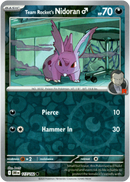 Team Rocket's Nidoran - 117/182 - Destined Rivals - Reverse Holo - Card Cavern