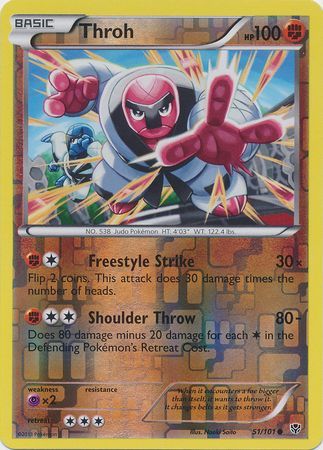 Throh - 51/101 - Plasma Blast - Reverse Holo - Card Cavern