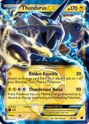 Thundurus EX - 38/116 - Plasma Freeze - Holo - Card Cavern