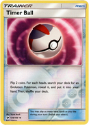 Timer Ball - 134/149 - Sun & Moon - Reverse Holo - Card Cavern
