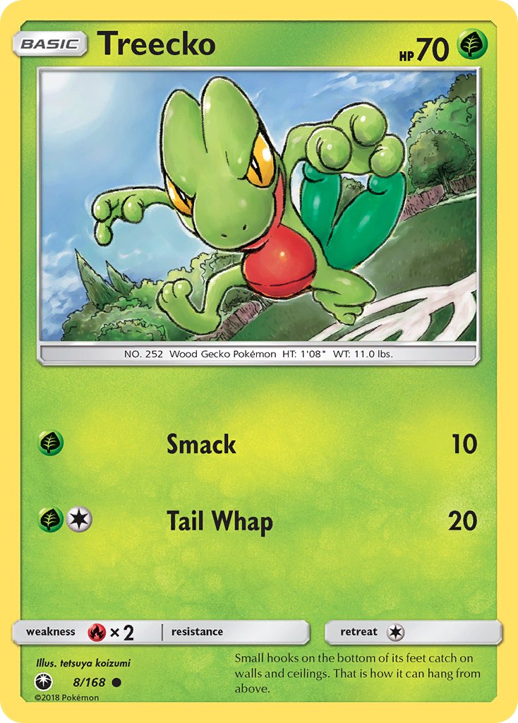 Treecko - 8/168 - Celestial Storm - Card Cavern
