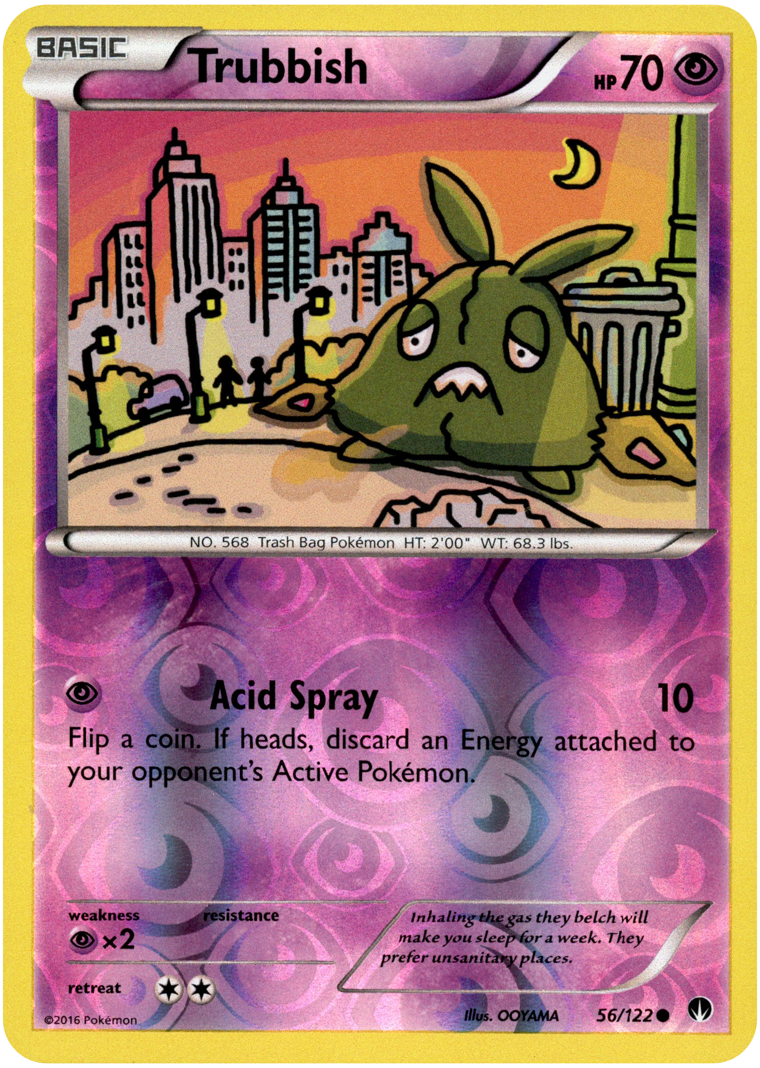 Trubbish - 56/122 - BREAKpoint - Reverse Holo - Card Cavern