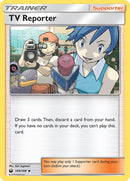 TV Reporter - 149/168 - Celestial Storm - Card Cavern
