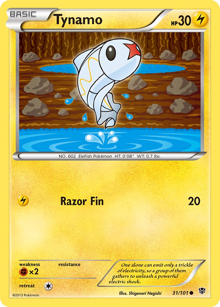 Tynamo - 31/101 - Plasma Blast - Card Cavern