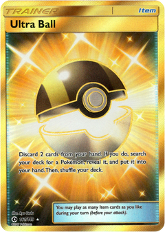 Ultra Ball Secret Rare - 161/149 - Sun & Moon - Holo - Card Cavern