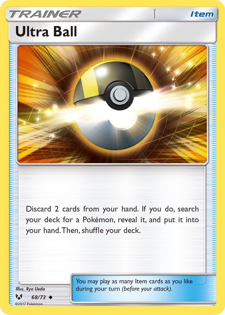 Ultra Ball - 68/73 - Shining Legends - Card Cavern
