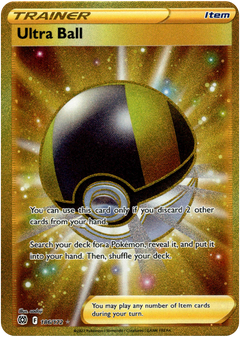 Ultra Ball Secret Rare - 186/172 - Brilliant Stars - Holo - Card Cavern