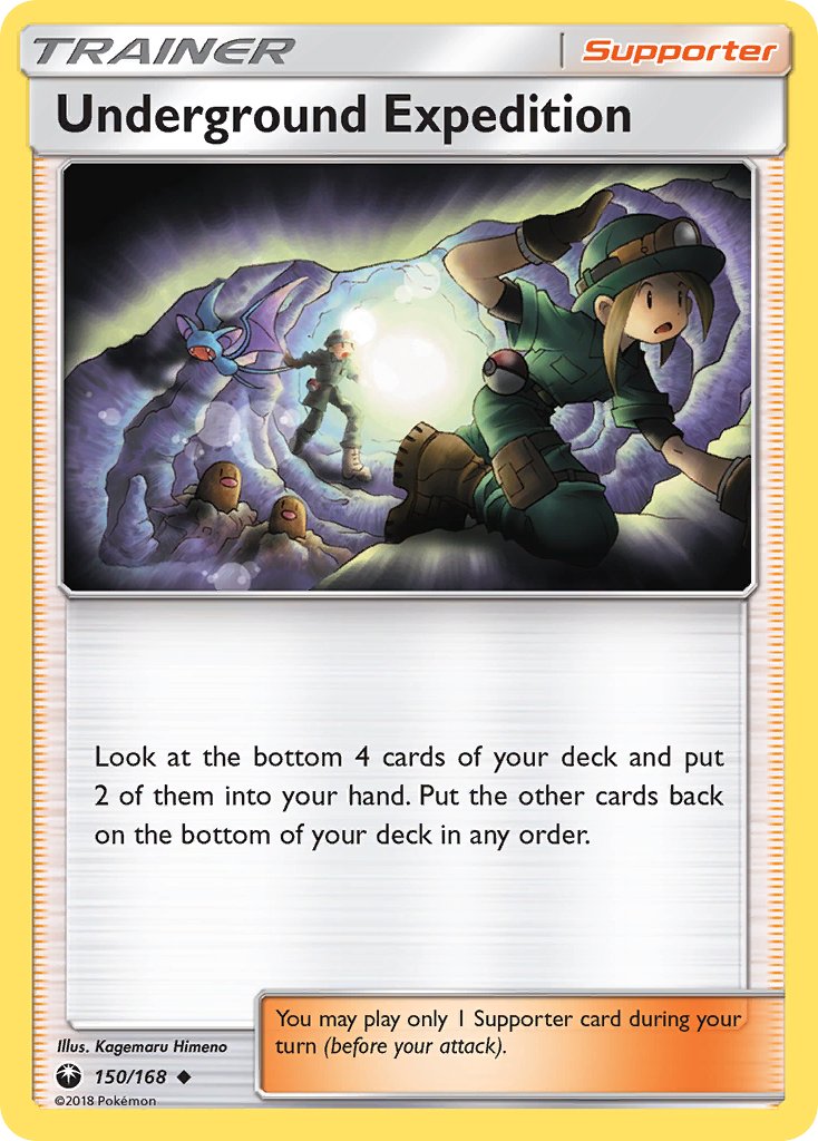 Underground Expedition - 150/168 - Celestial Storm - Card Cavern