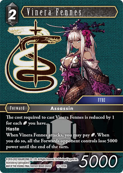 Vinera Fennes - 17-129H - Rebellion's Call - Foil - Card Cavern