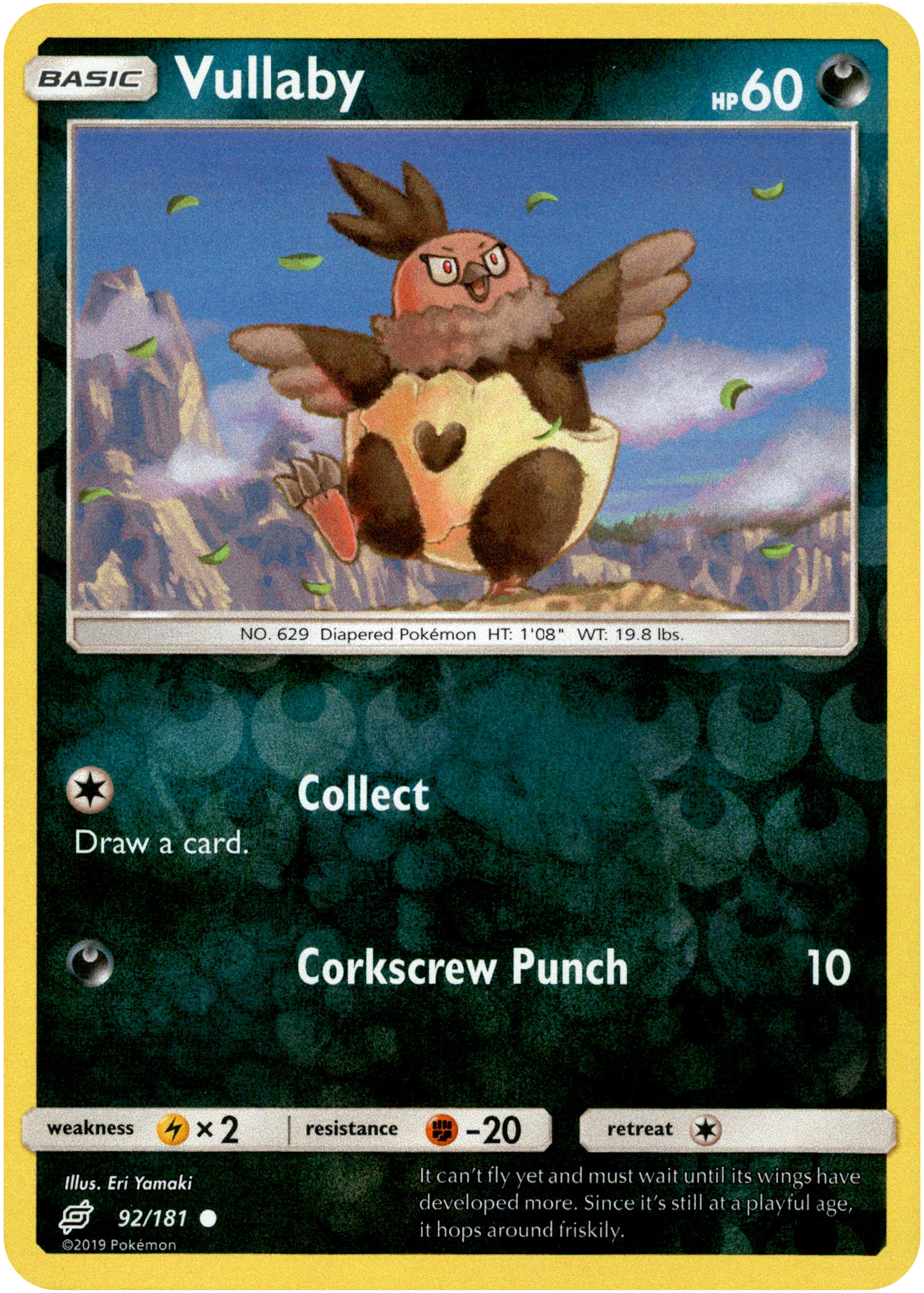 Vullaby - 92/181 - Team Up - Reverse Holo - Card Cavern