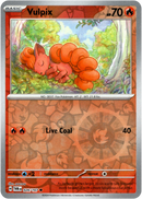 Vulpix - 026/167 - Twilight Masquerade - Reverse Holo - Card Cavern