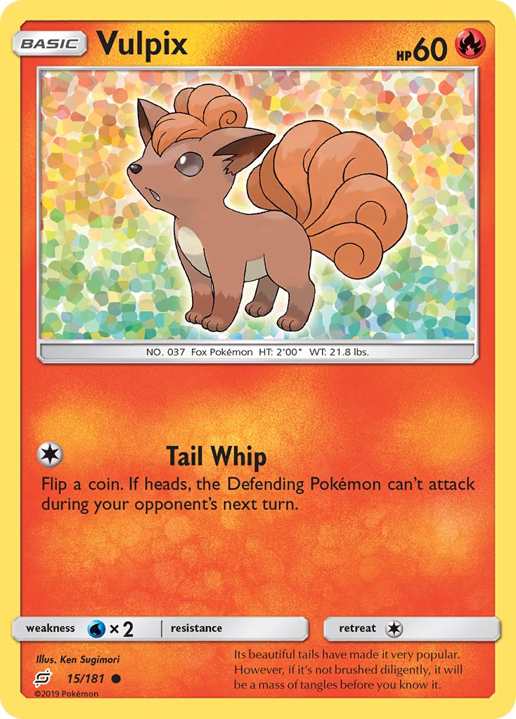 Vulpix - 15/181 - Team Up - Card Cavern