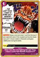 When Two Men Are Fighting the Last Thing I Need Is Some Half-Hearted Assistance!!!! - OP11-079 UC - A Fist of Divine Speed - Card Cavern