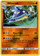 Whiscash - 71/145 - Guardians Rising - Reverse Holo - Card Cavern