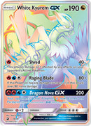 White Kyurem GX Hyper Rare- 74/70 - Dragon Majesty - Holo - Card Cavern