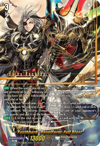 Youthberk "RevolForm: Full Blast" - D-BT13/SEC04EN - Flight of Chakrabarthi - Card Cavern