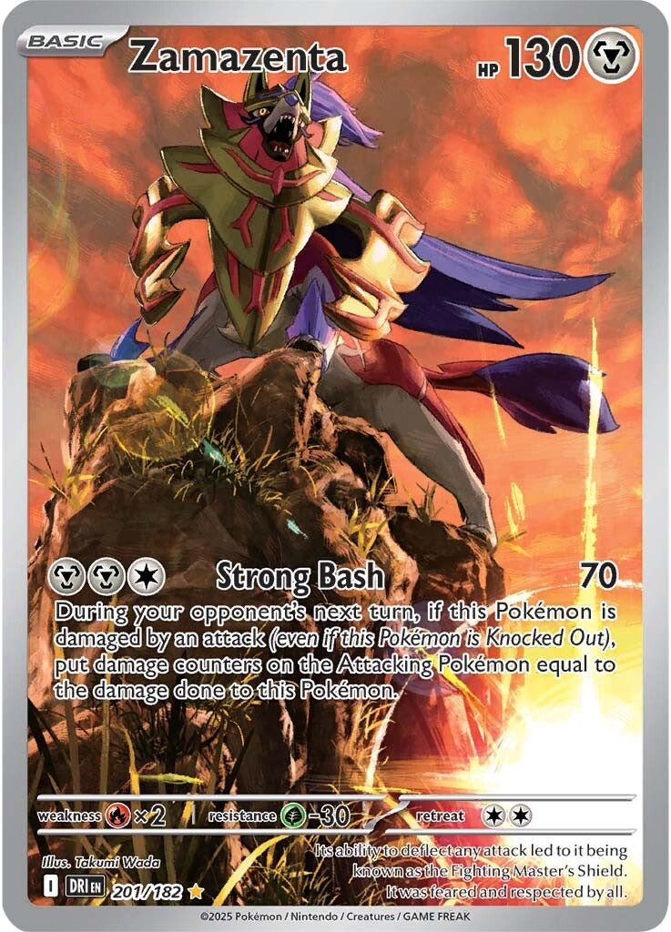 Zamazenta - 201/182 - Destined Rivals - Holo - Card Cavern