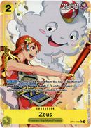 Zeus Alternate Art - OP11-106 R - A Fist of Divine Speed - Foil - Card Cavern