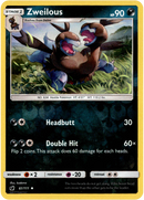 Zweilous - 61/111 - Crimson Invasion - Reverse Holo - Card Cavern