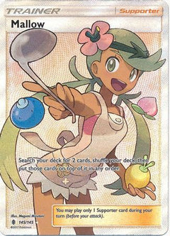Mallow Full Art - 145/145 - Guardians Rising - Holo - Card Cavern