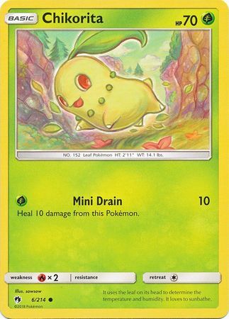 Chikorita - 6/214 - Lost Thunder - Card Cavern
