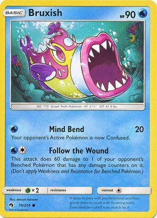 Bruxish - 70/214 - Lost Thunder - Card Cavern