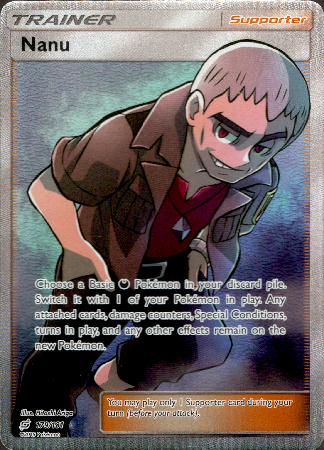 Nanu Full Art - 179/181 - Team Up - Holo - Card Cavern