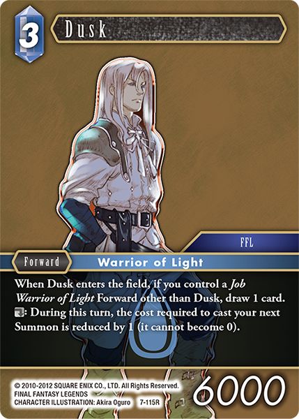 Dusk - 7-115R - Opus VII - Card Cavern