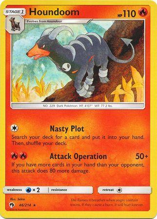 Houndoom - 46/214 - Lost Thunder - Card Cavern