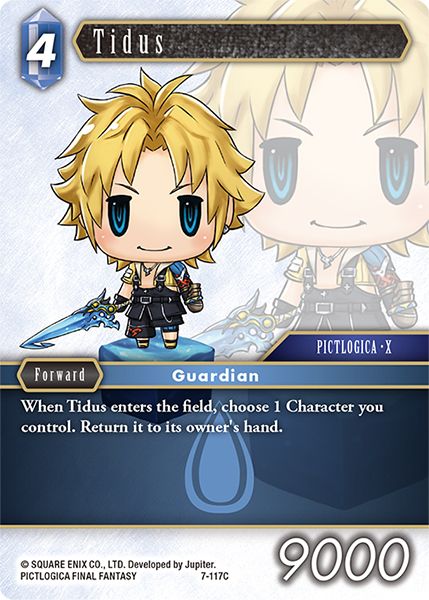 Tidus - 7-117C - Opus VII - Foil - Card Cavern