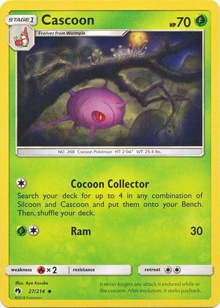 Cascoon - 27/214 - Lost Thunder - Card Cavern