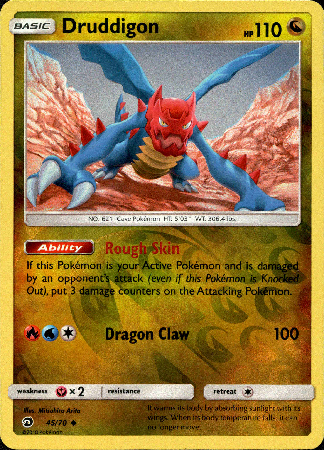 Druddigon Pokemon Card