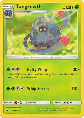 Tangrowth - 2/214 - Lost Thunder - Card Cavern