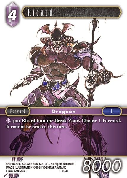 Ricard - 1-146H - Opus I - Card Cavern